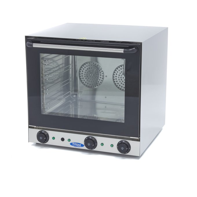 Four à convection - gril et vapeur - 4 plateaux - minuterie intégrée