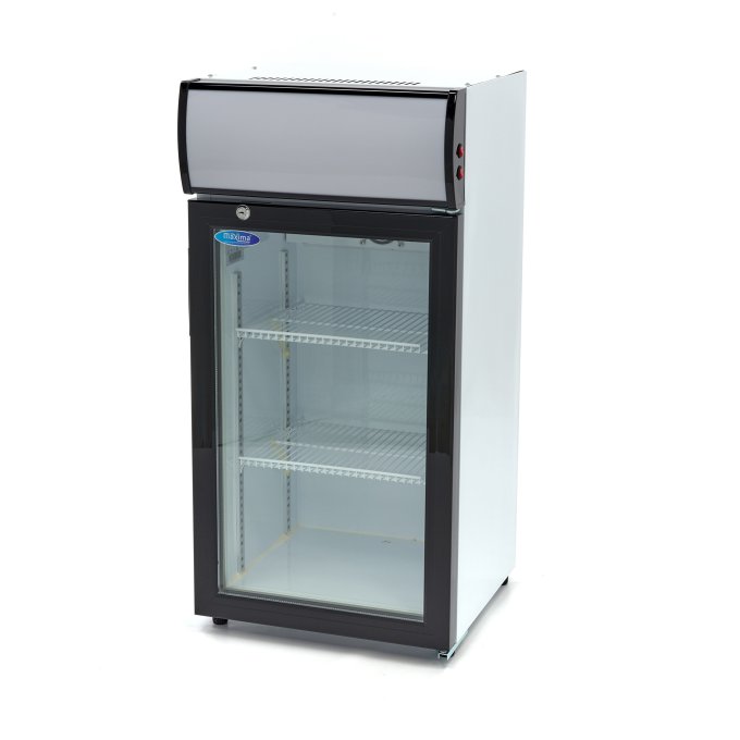  Réfrigérateur boissons 80 L 2 étagères réglables Maxima 09404010