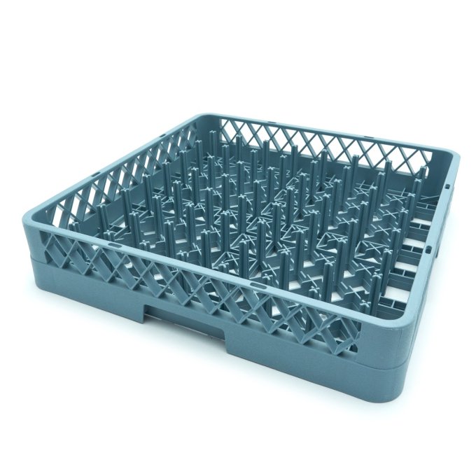 Panier à assiettes pour lave-vaisselle - 50 x 50 cm - 64 compartiments Maxima 09507117